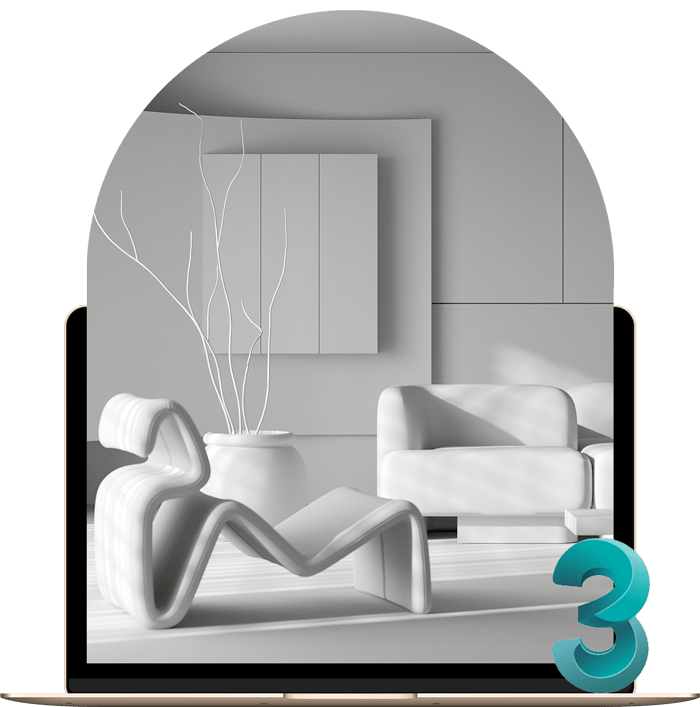نرم افزار تری دی مکس در معماری نرم افزار تری دی مکس در معماری داخلی